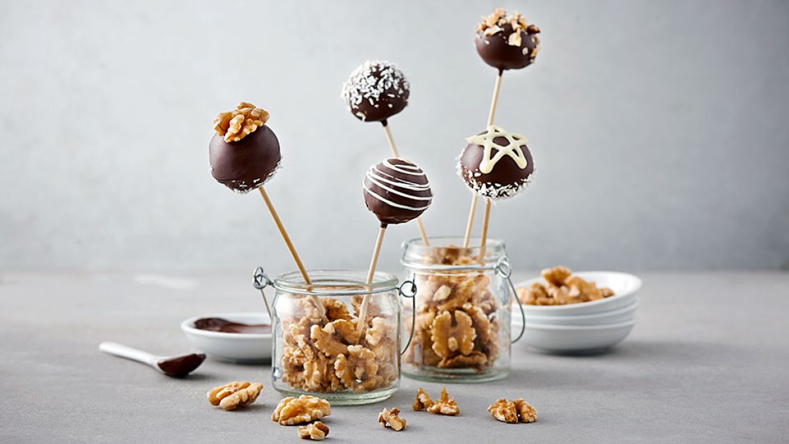 Čokoládovo-ořechové jednohubky