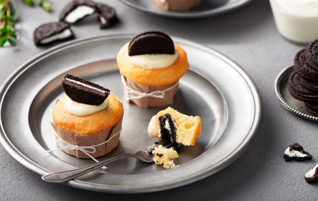 Cupcake se sušenkami