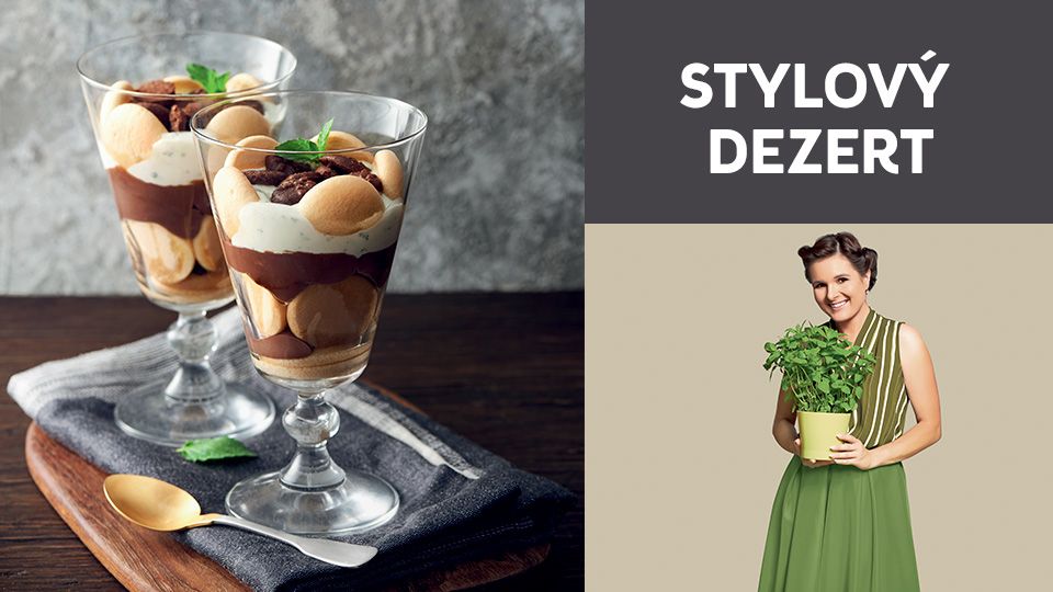 Stylový dezert