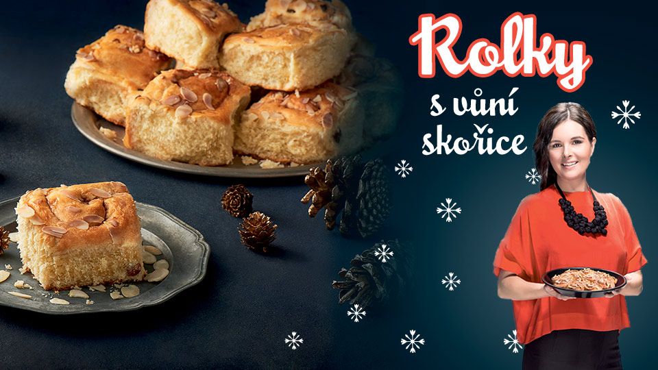 Rolky s vůní skořice