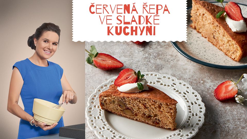 Červená řepa ve sladké kuchyni