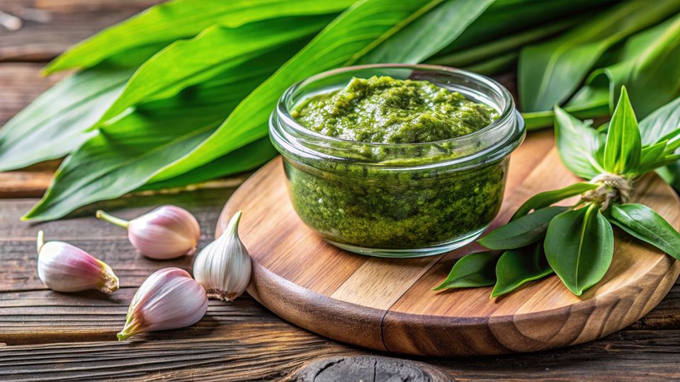 Pesto z divokého česneku