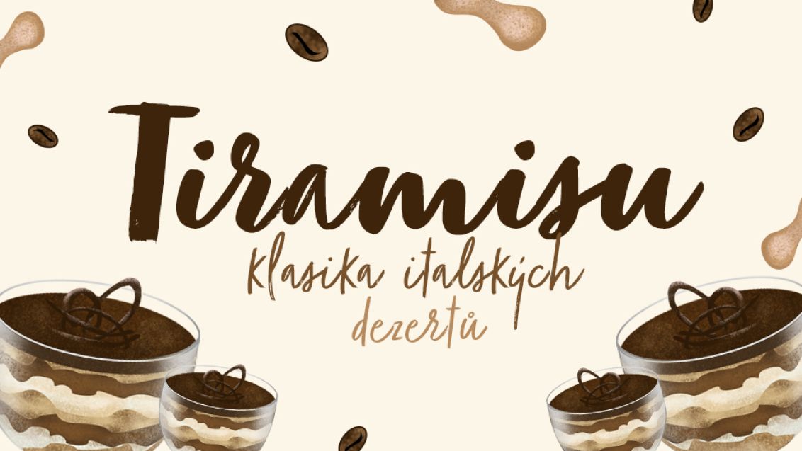 Tiramisu - klasika italských dezertů