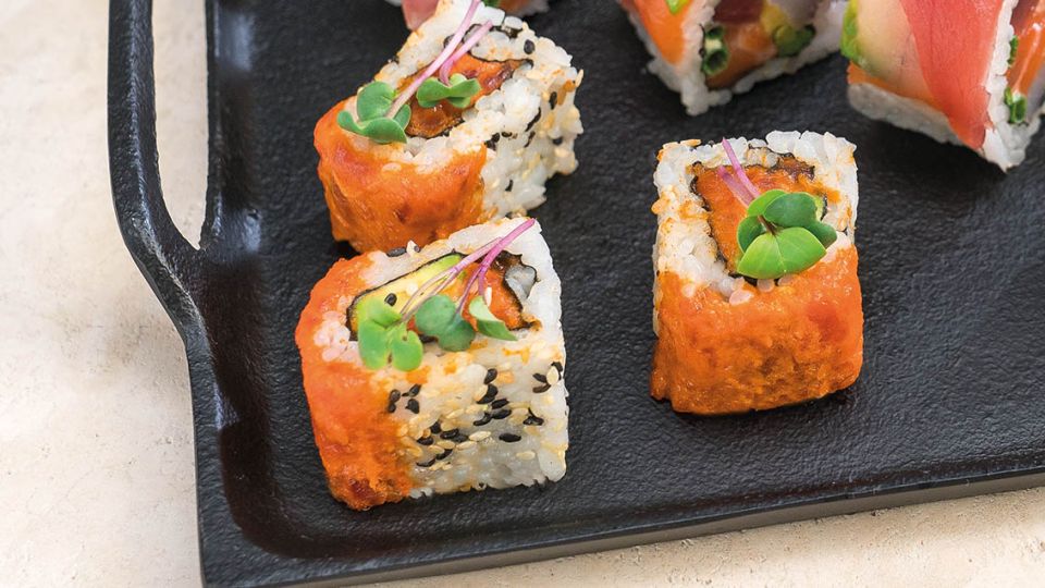 Sushi rolka s tuňákovým tatarákem