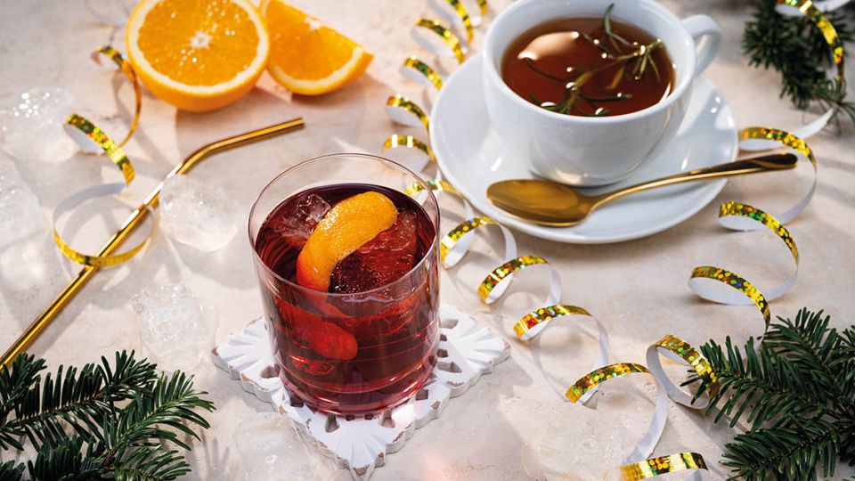 Silvestrovský drink a Novoroční punč