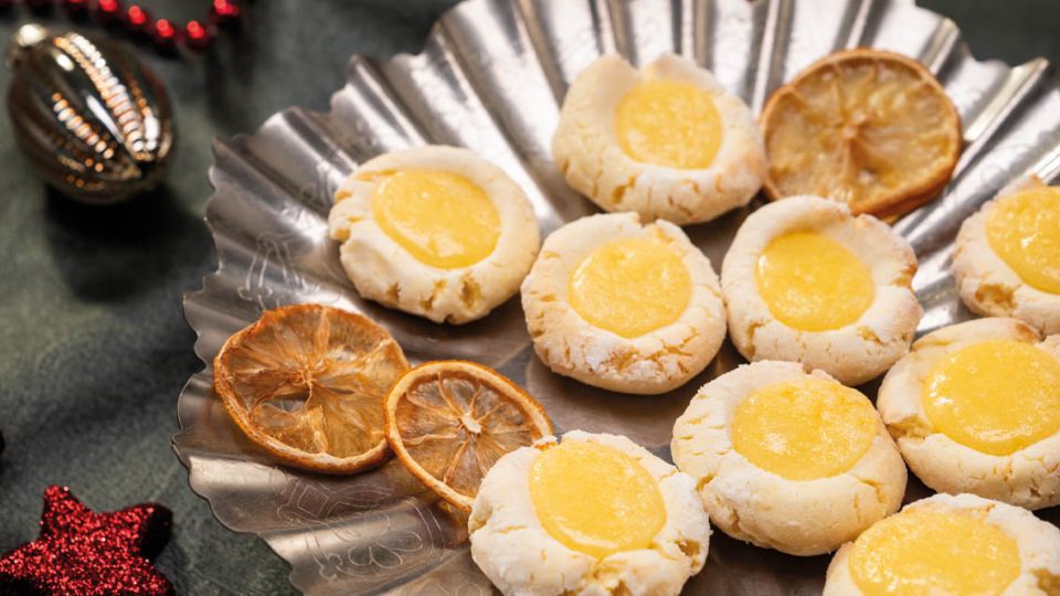 Bezlepkové citronové sušenky plněné krémem