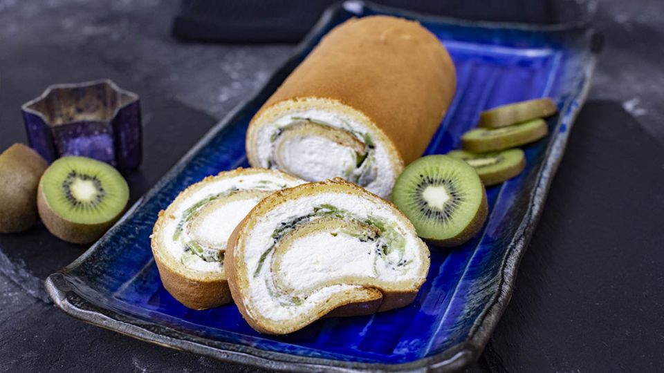 Japonská ovocná roláda