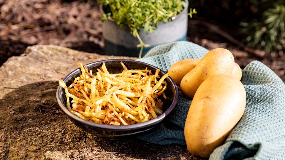 Domácí brambůrky z horkovzdušné fritézy