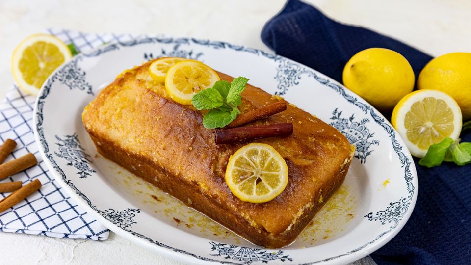 Lemonopita – řecký citronový chlebíček