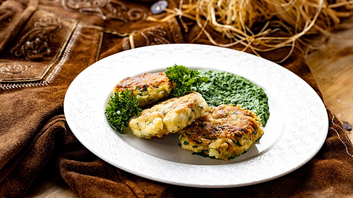 Tyrolské sýrové knedlíky