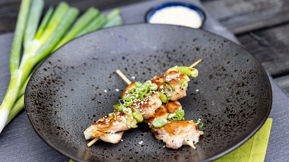 Kuře yakitori