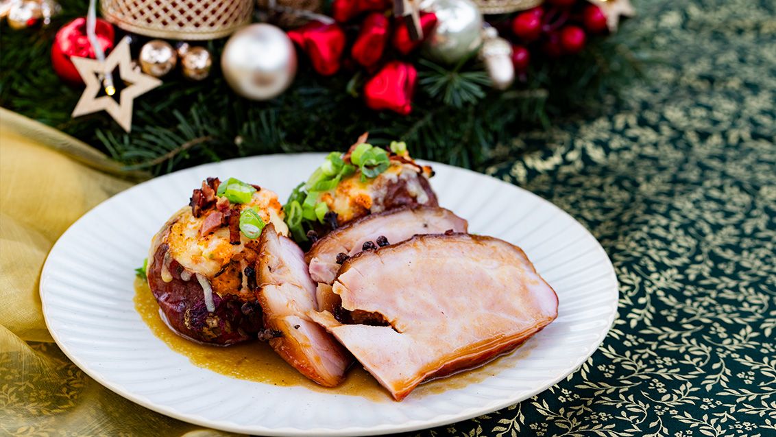 Pražská šunka na medu s hřebíčkem