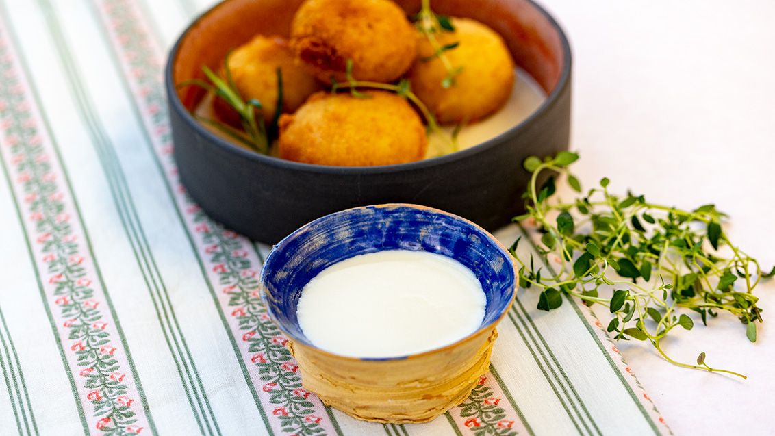 Sladký česnekový krém