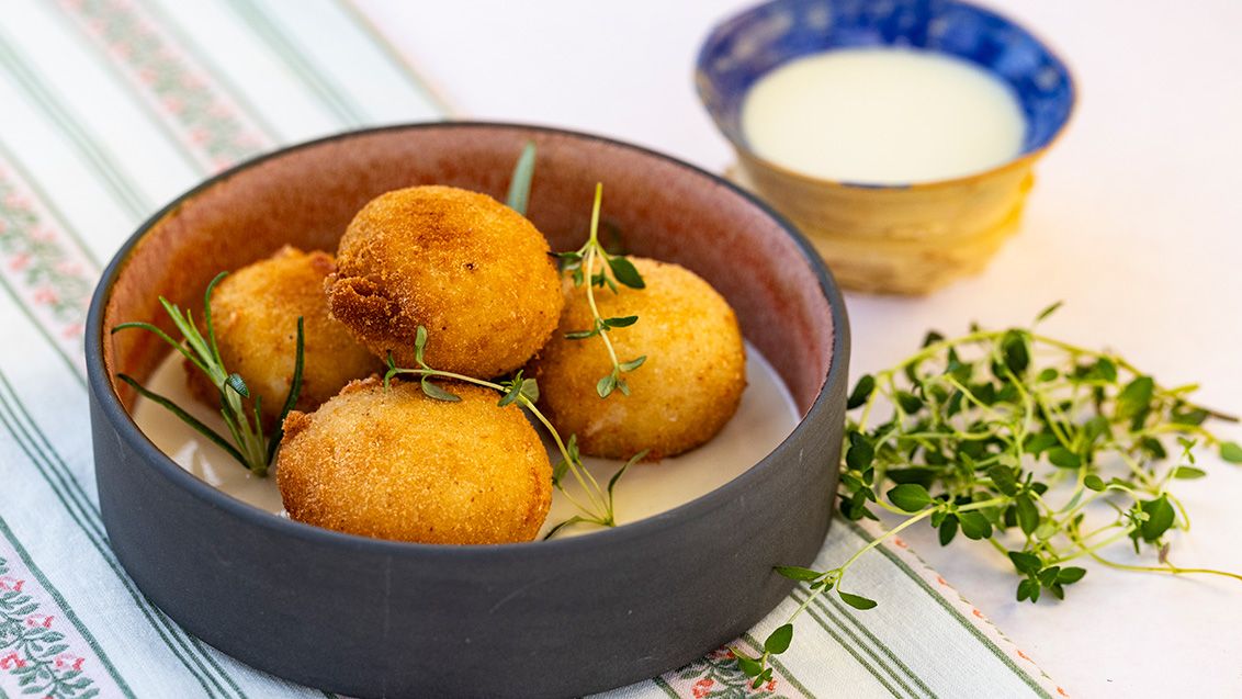Arancini se scamorzou