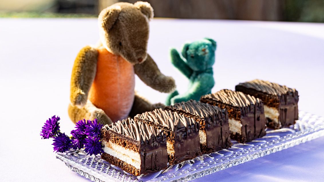 Míša řezy s karamelem