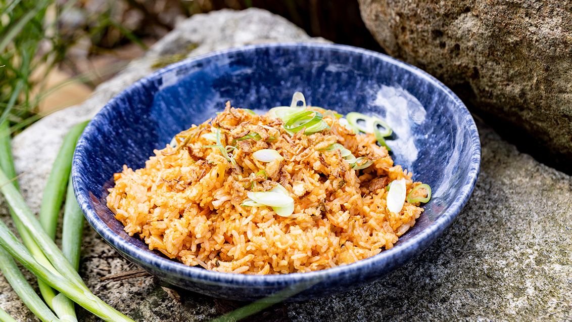 Smažená kimchi rýže