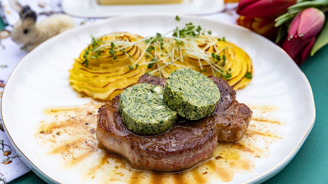 Máslo s medvědím česnekem