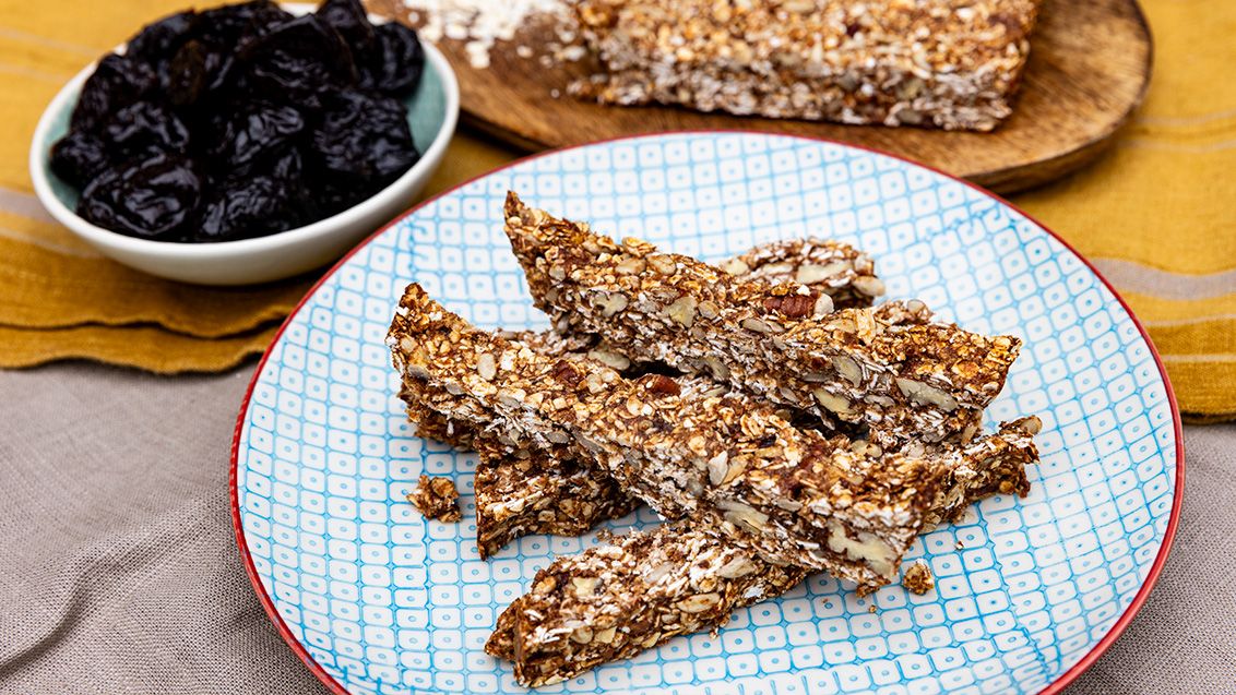 Domácí flapjack tyčinky