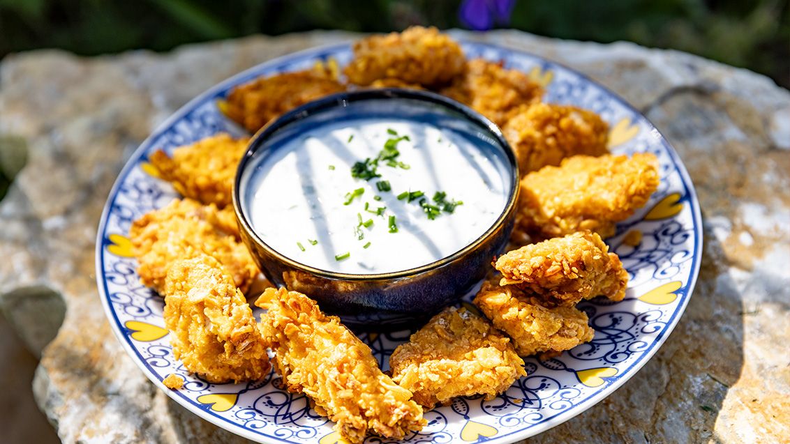 Kuřecí popcorn z horkovzdušné fritézy