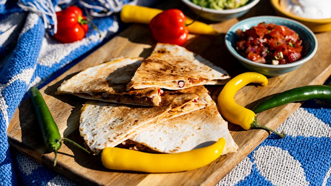 Quesadilla s kuřecím masem